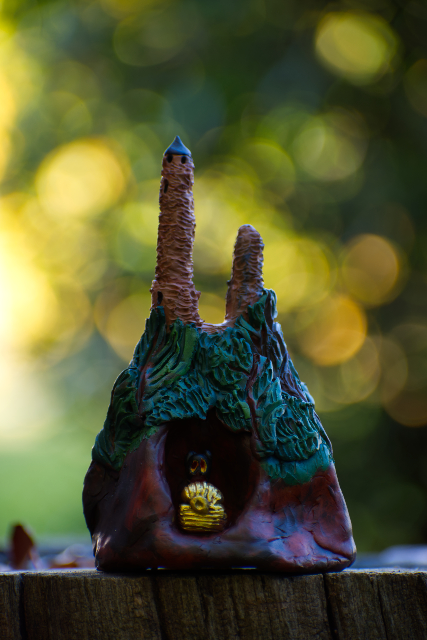 Große Burgskulptur "Schatz der Kirkeler Burg"