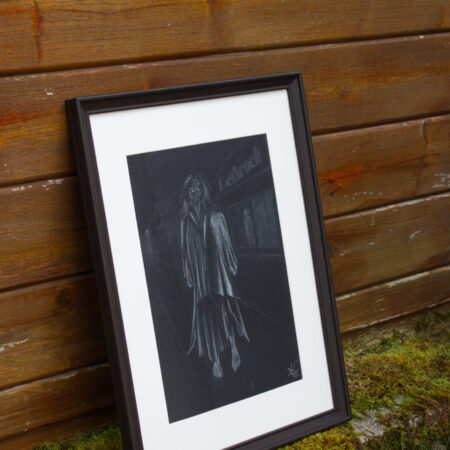 Zeichnung eines Geistes aus Limbach