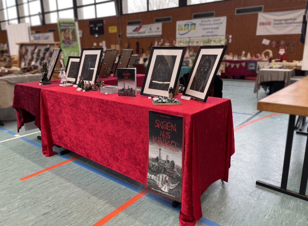 Stand der Hobbyausstellung in Kirkel von Lara Müller