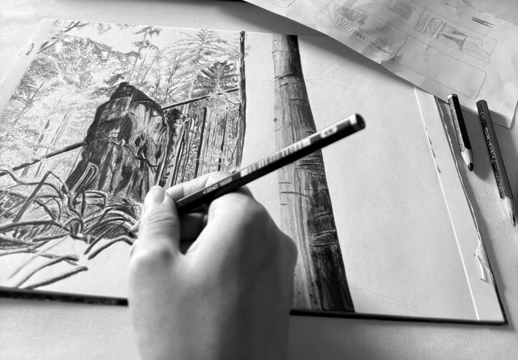 Illustration des zweiten Buches Sagen aus Kirkel 2