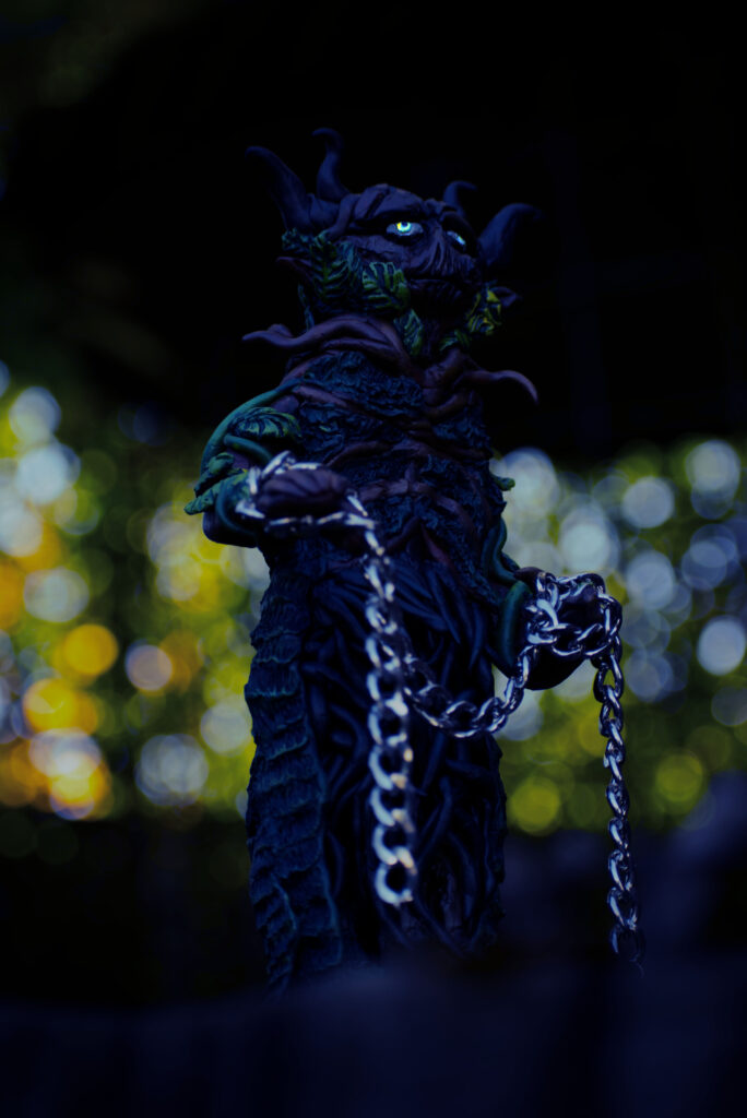 Der Walddämon der Permes als Skulptur jetzt auf Instagram