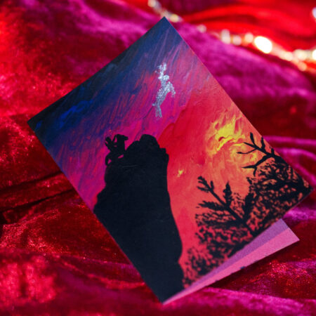 Karte klein mit dem Motiv "Ungl&uuml;cksfelsen"