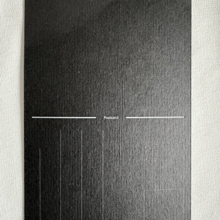 Postkarte von Hinten