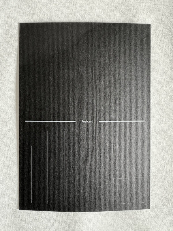 Postkarte von Hinten